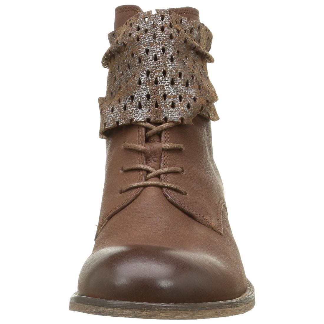 Bottines femme Kickers punkyzip marron VoShoes