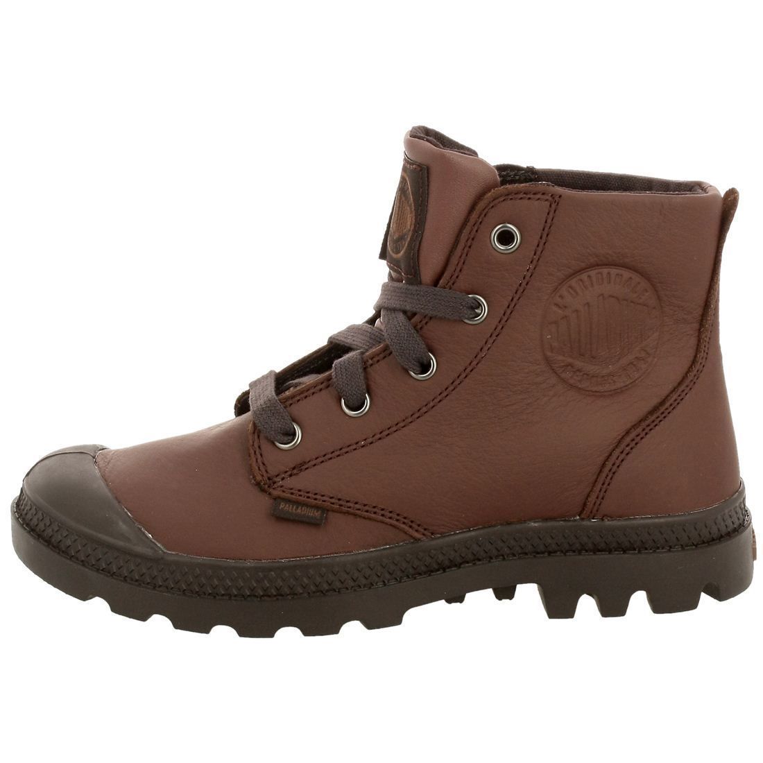 Bottines femme Palladium pampa hi marron VoShoes