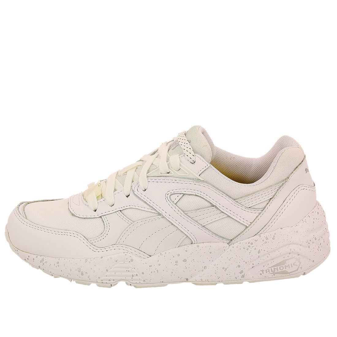 Baskets mode femme Puma r698 speckle 2 f blanc VoShoes