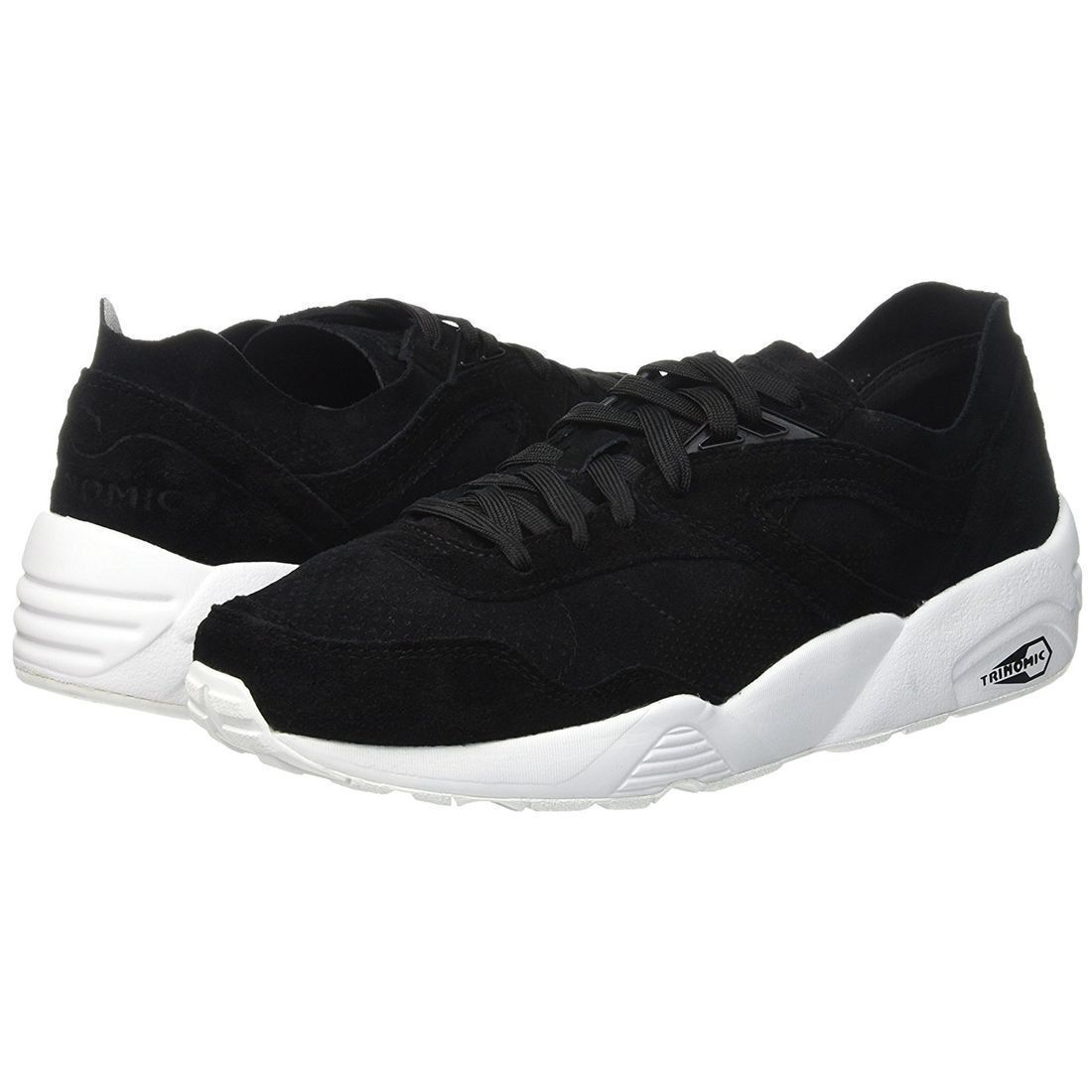 Baskets mode femme Puma r698 soft pack noir VoShoes