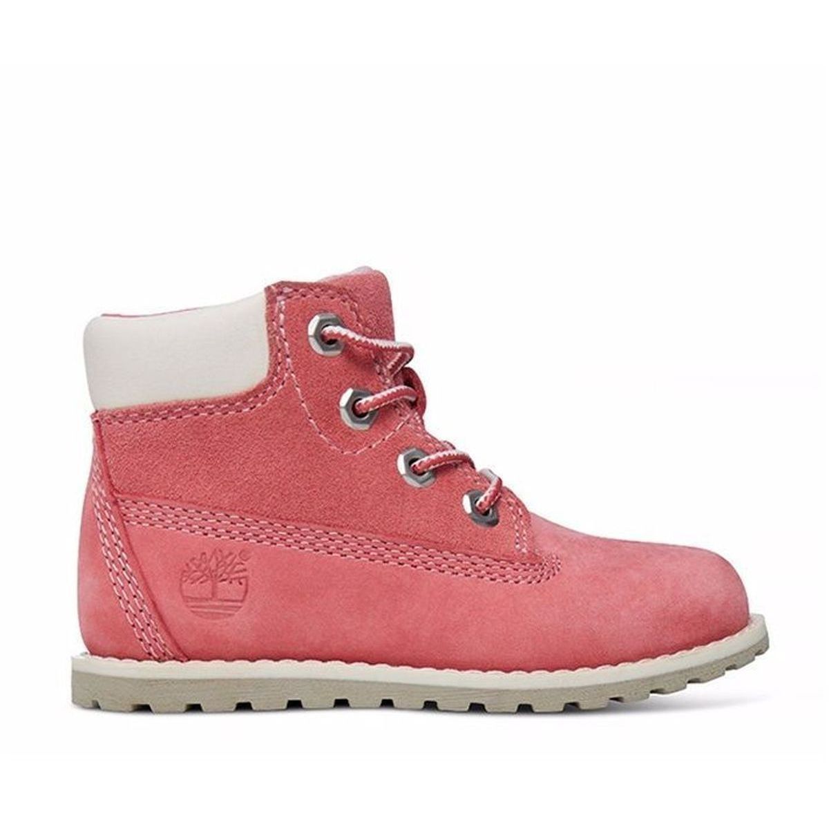 Botte timberland femme rose best sale