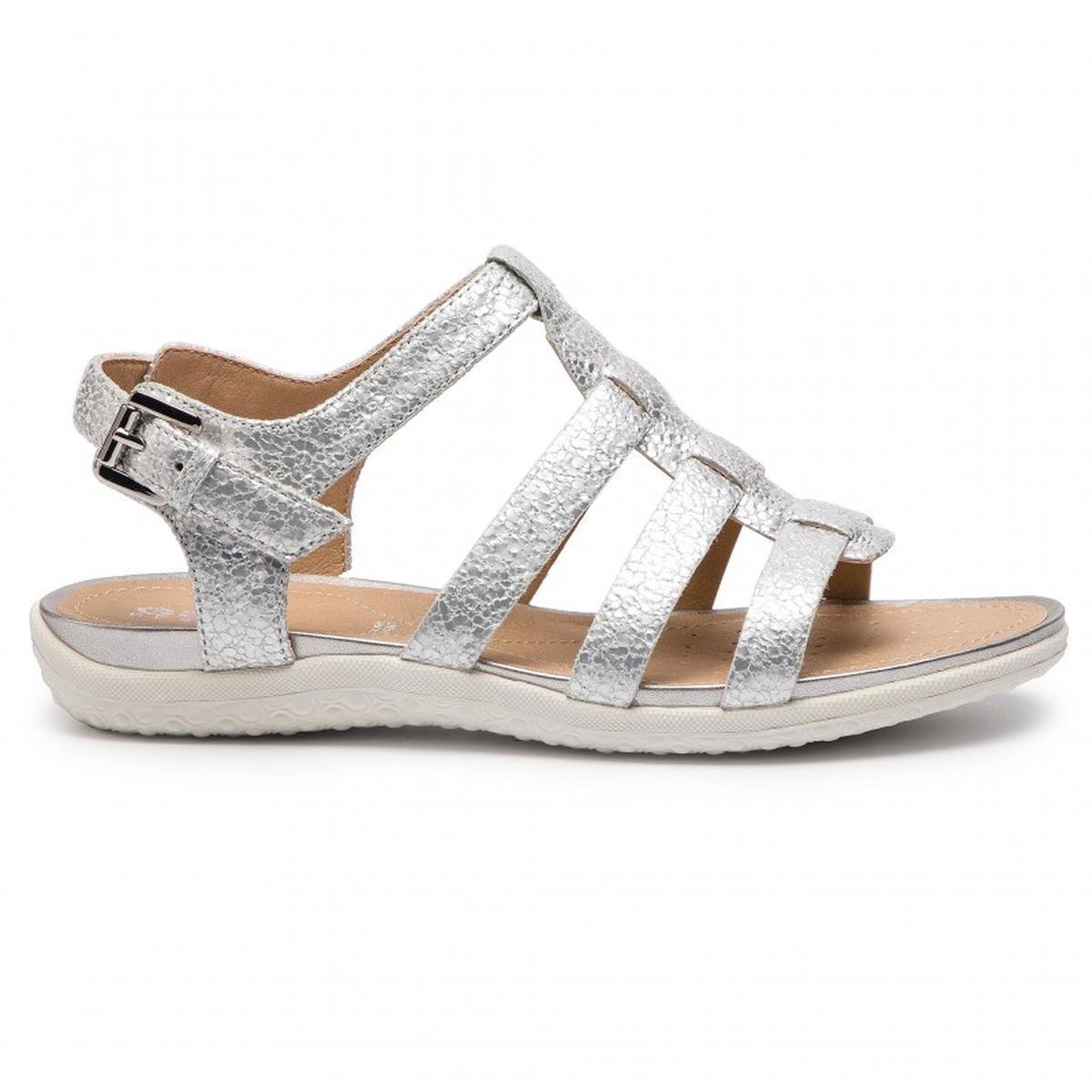 Sandales femme Geox vega argent VoShoes