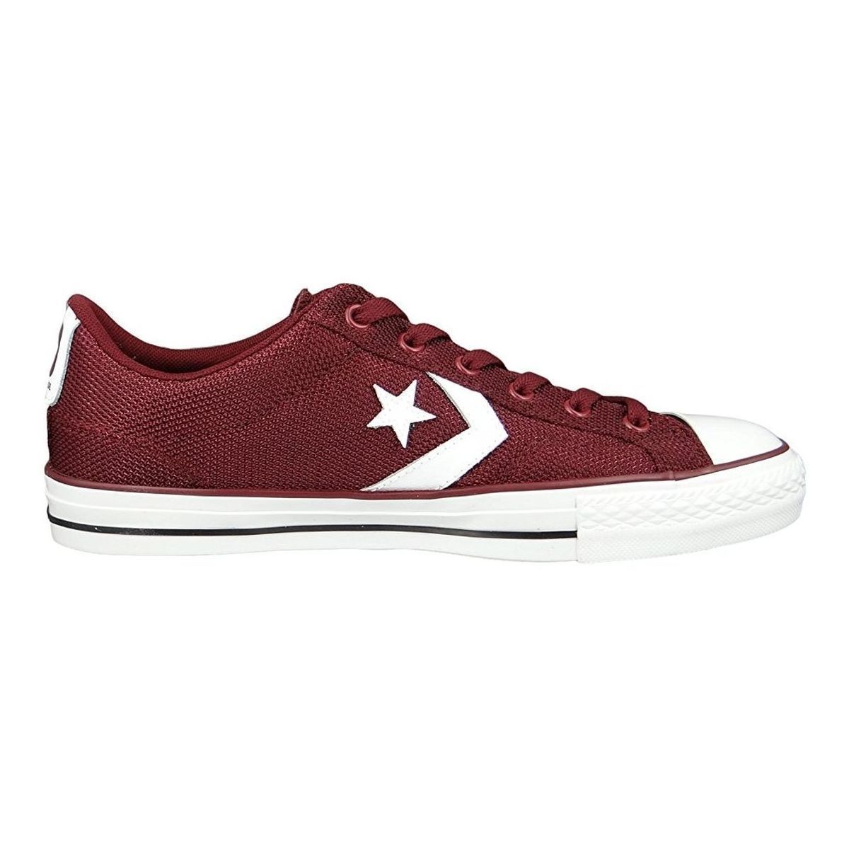 Baskets mode homme Converse star player bordeaux VoShoes