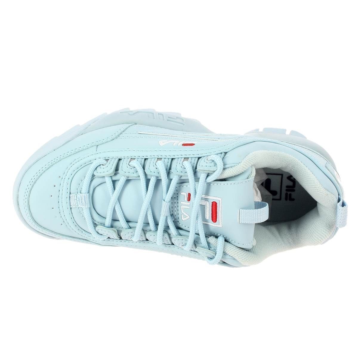 Baskets mode femme Fila disruptor low wmn bleu VoShoes