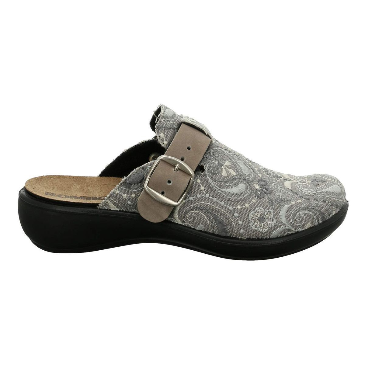 Mules femme Romika ibiza home 342 gris VoShoes