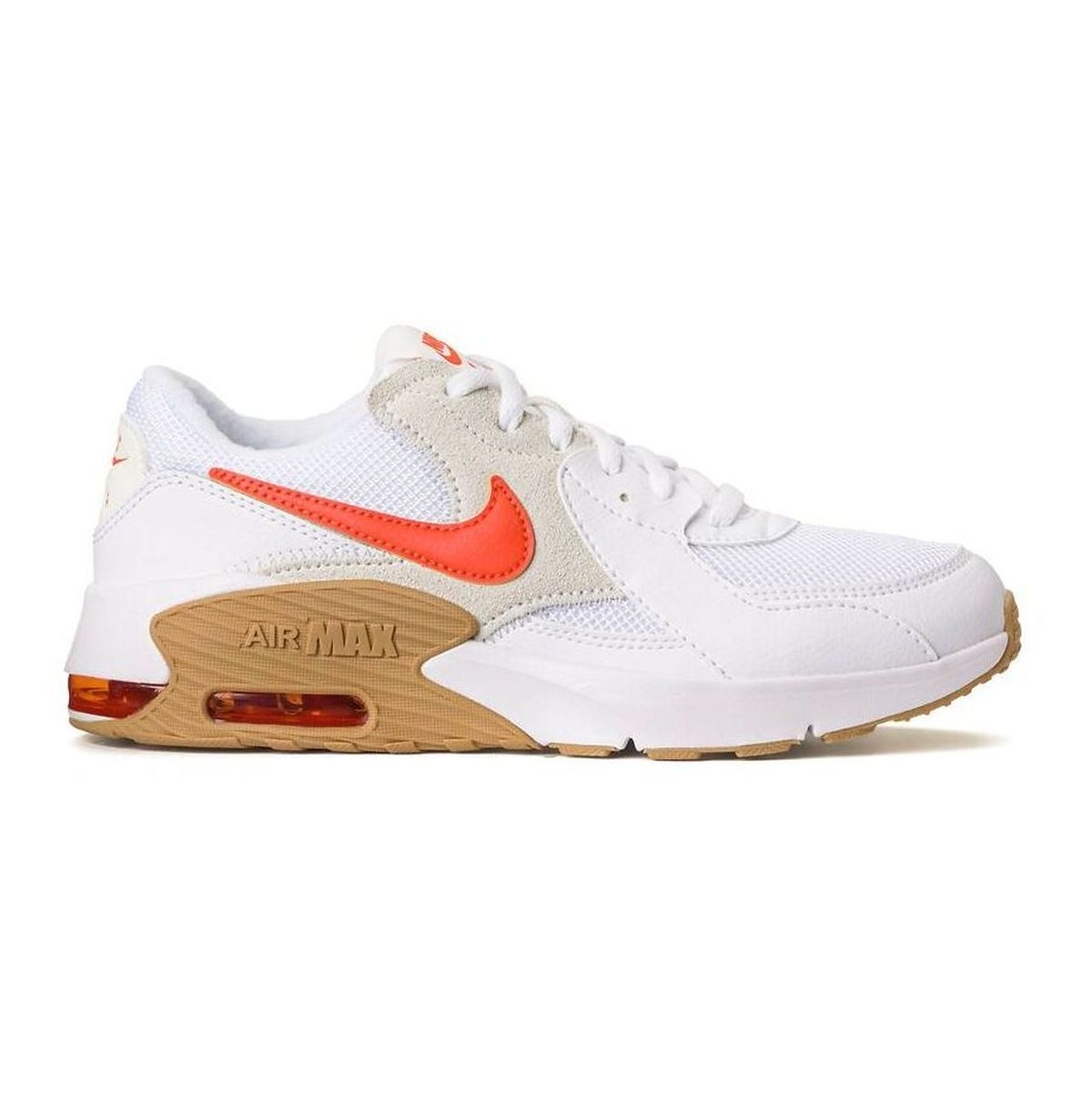 Baskets mode homme Nike air max excee blanc