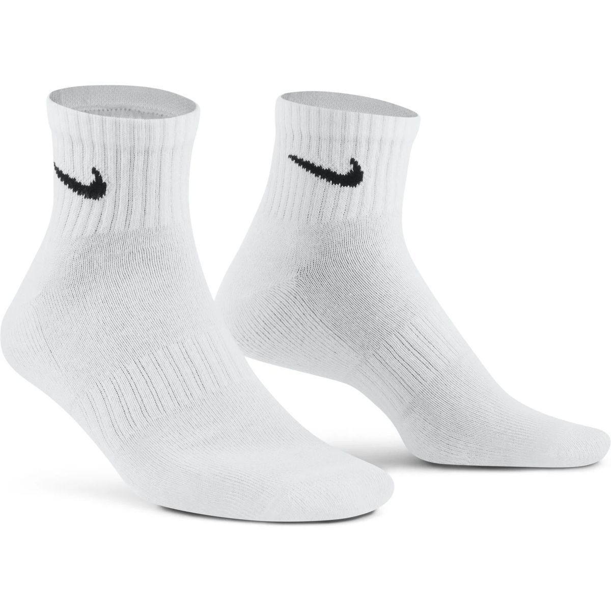 Nike Chaussettes blanches homme Cush crew : : Mode