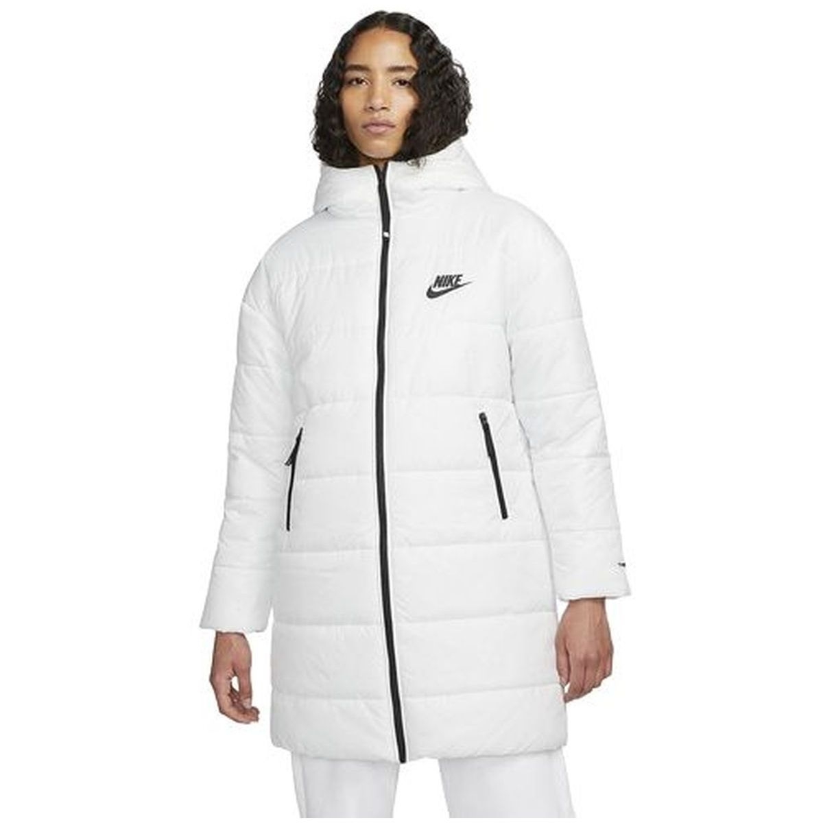 manteau nike blanc femme