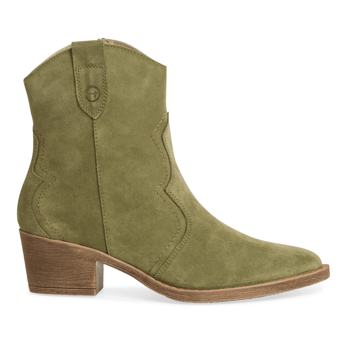 Bottines femme Tamaris 2570241 vert VoShoes