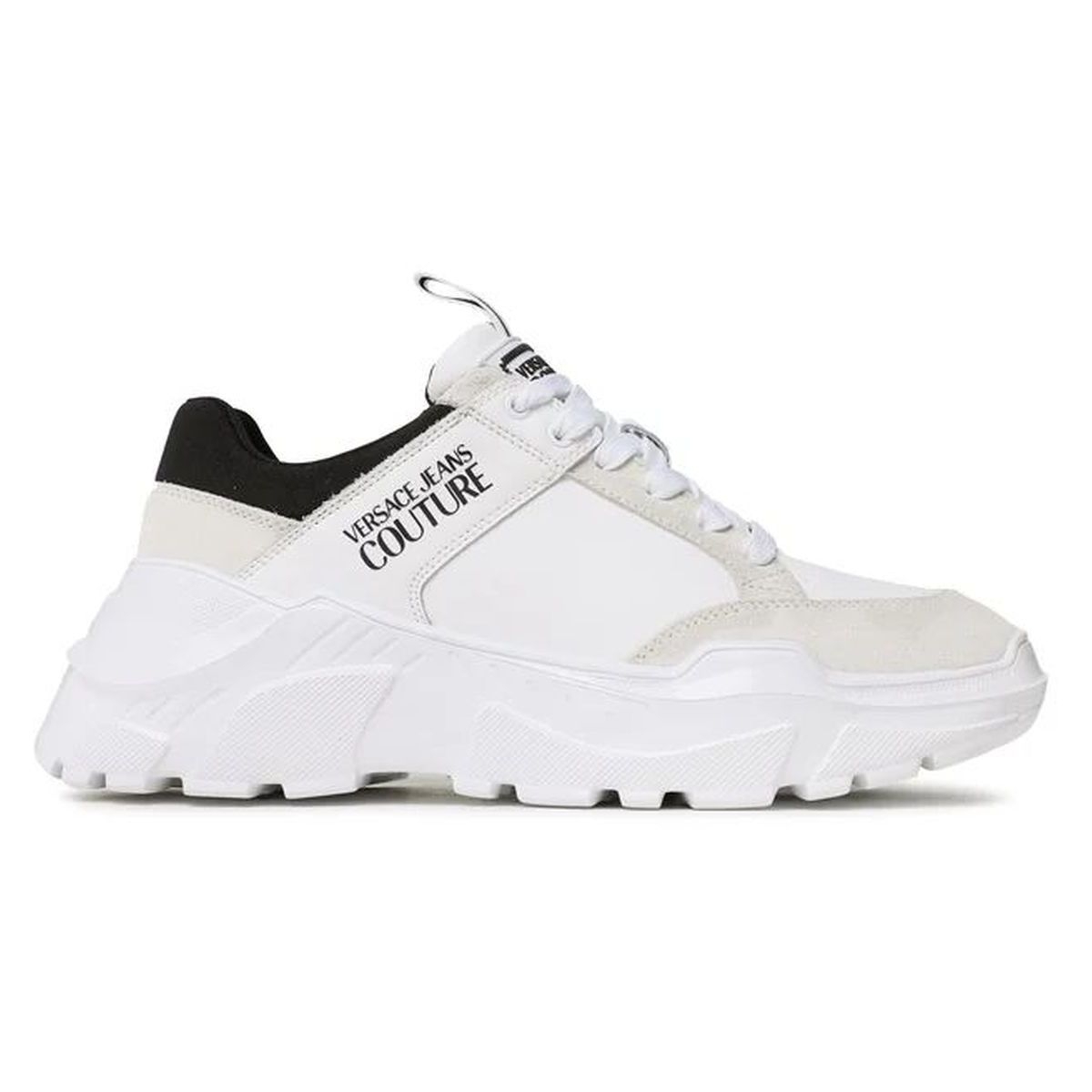 Baskets mode homme Versace jeans 75ya3sc2 blanc VoShoes