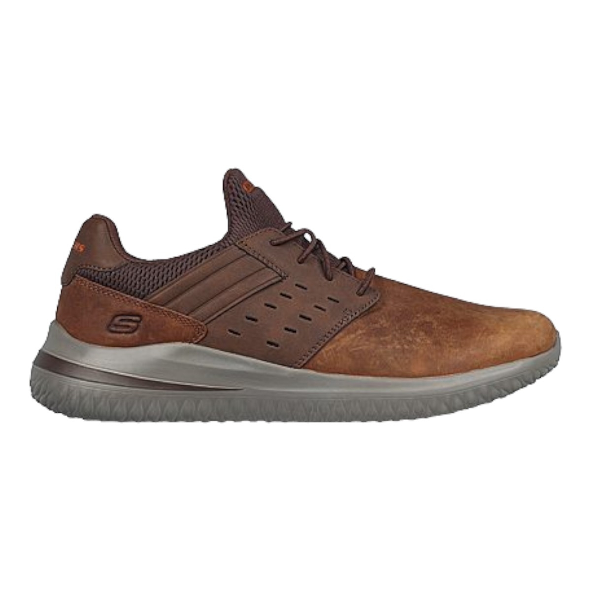 Basket skechers homme marron online