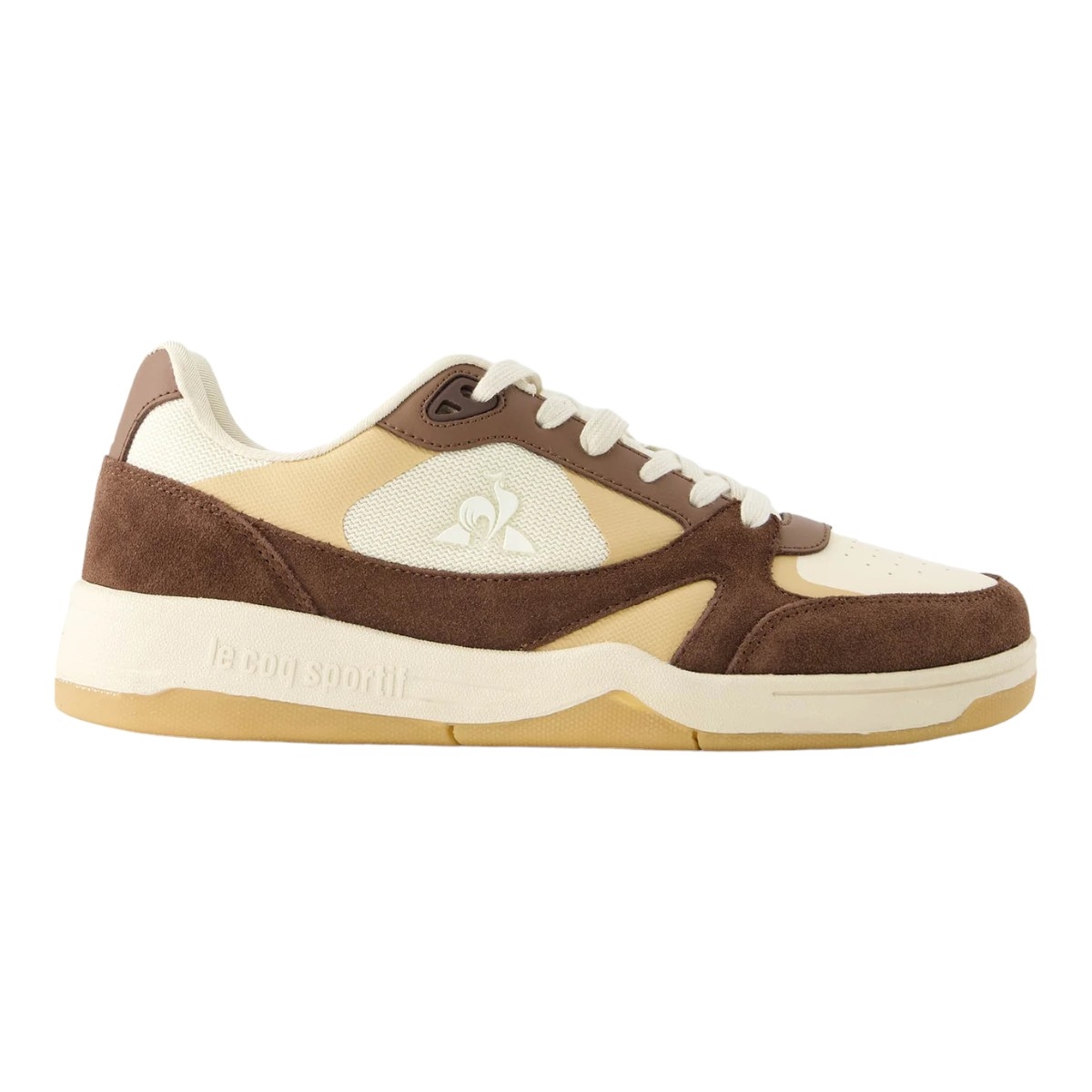 Baskets mode homme Le coq sportif lcs pro star lite mocha marron VoShoes